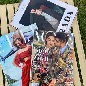 Gigi Hadid 2 Fashion Cover Magazine